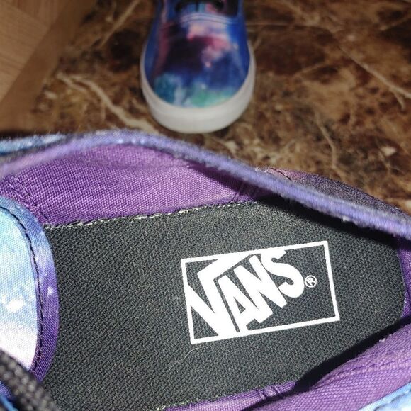 Vans women's off the wall fashion casual blue size 9. 309 - Picture 10 of 12